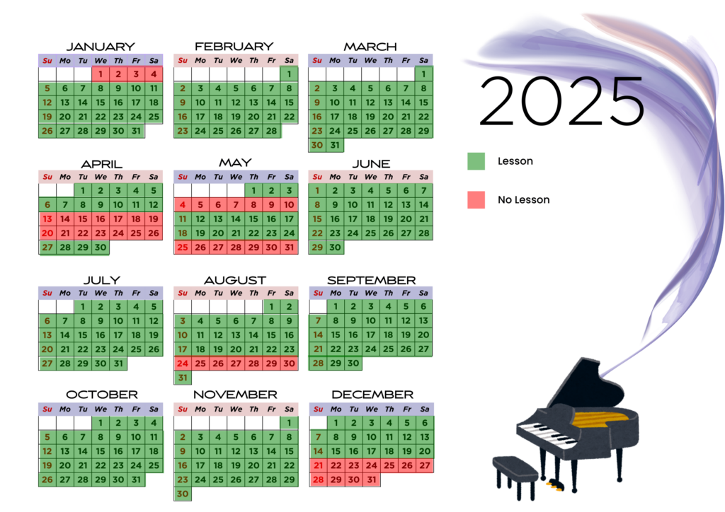 2025 Calendar